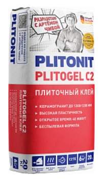 клей для плитки PLITONIT Plitogel C2