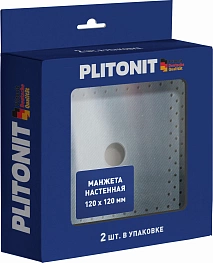 PLITONIT Манжета гидроизоляционная настенная 120х120 мм