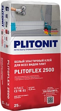 PLITONIT PLITOFLEX 2500 Белый эластичный клей для укладки