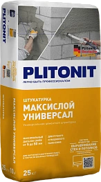 PLITONIT МаксиСлой Универсал Цементная штукатурка