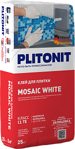 PLITONIT Mosaic White