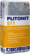 PLITONIT S11 Цементная штукатурка