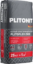 PLITONIT PLITOFLEX 2500 Белый эластичный клей для укладки