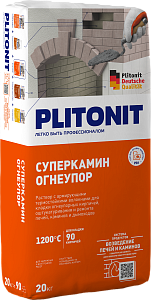 PLITONIT СуперКамин ОгнеУпор раствор